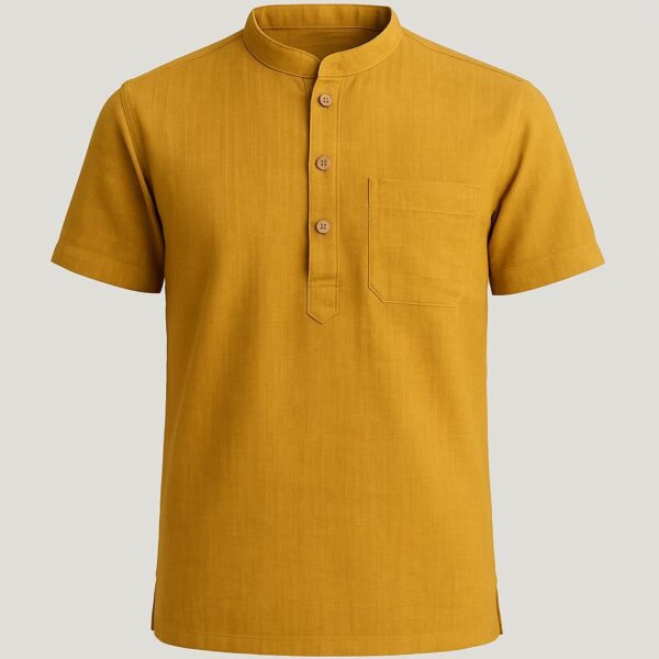 Handloom Fatua — Mustard