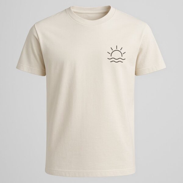 Graphic Print Tee — Off White