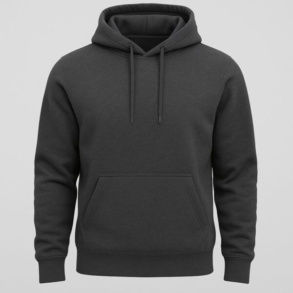 Fleece Hoodie — Charcoal